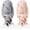 Grey, Pink, variant on 2 Packs Large Microfiber Hair Towels for Women, Super Absorbent & Quick Dry Hair Towel Wrap for Curly Hair Long & Short Hair- Anti-Frizz Hair Turbans for Wet Hair - 27.5''*39.4''-Grey, Pink