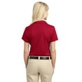 thumbnail image 2 of Port Authority L527 Ladies Tech Pique Polo, Rich Red, XXL, 2 of 2