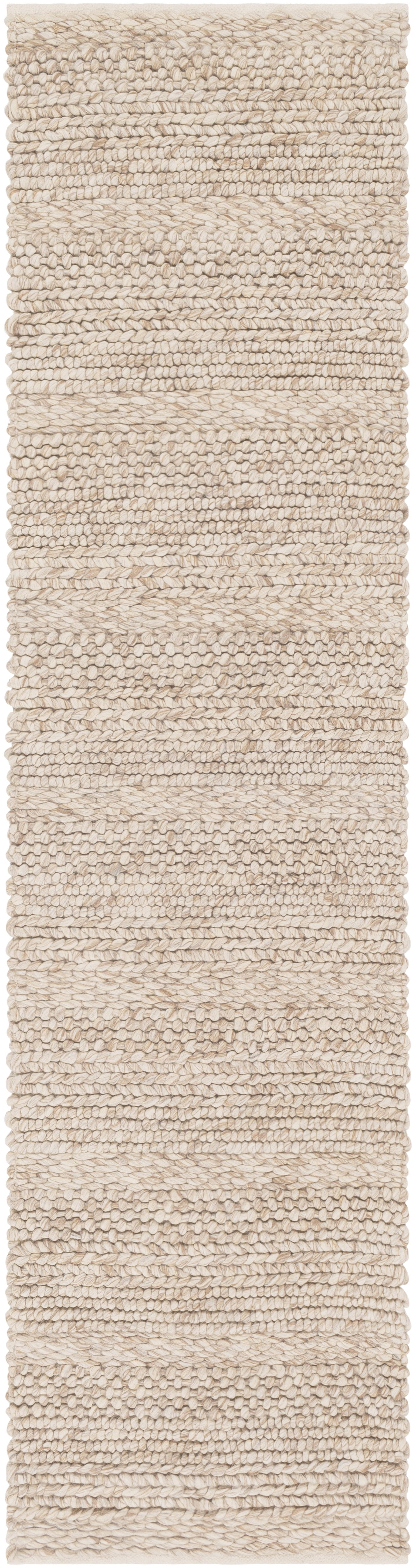 Mark&Day Area Rugs, 3x12 Alex Texture Runner White Blue Black Area Rug