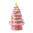 thumbnail image 1 of MOQIN Small Ceramic Christmas Tree with Lights, 5.9" Ceramic Christmas Tree, Tabletop Christmas Tree Lights Decorations with Multicolored Lights and Star Topper for Christmas Table Decorations, 1 of 8