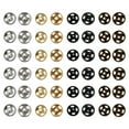 thumbnail image 6 of Raindrops Stainless Steel Sew-On Snap Buttons: 40Pcs 5mm, 6 of 7