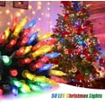 thumbnail image 2 of Christmas Lights Indoor Outdoor, 16 FT 50 LED Mini String Lights with 8 Modes Battery Operated Christmas Tree Lights Waterproof Fairy Lights for Xmas Holiday Wedding Party Patio Decorations, 2 of 7