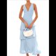 thumbnail image 3 of Vestidos de Dama de de Escalonada para Mujer, Vestidos de Noche Formales con Volantes, Largos y Plisados. Azul XL, 3 of 10