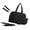 Black, variant on Practical Water Resistant Sports Gym Bag with Dedicated Tennis Gear Compartments for Active Women