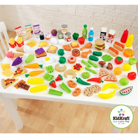 KidKraft Tasty Treats Play food Set 115 Pieces Walmart com KidKraft Tasty Treats Play food Set 115 Pieces Walmart com