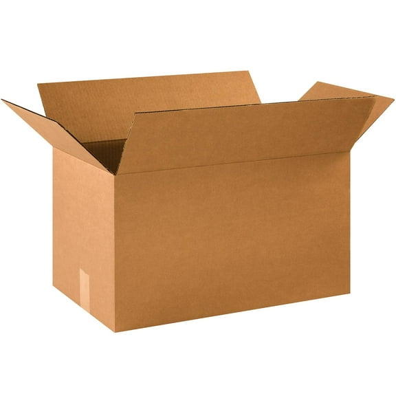 BOX USA 21x13x13 Corrugated Boxes, Medium, 21L x 13W x 13H, Pack of 20 | Shipping, Packaging, Moving, Storage Box for Home or Business, Strong Wholesale Bulk Boxes