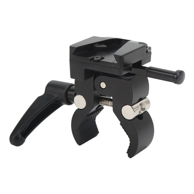Adaptador de batería con montura en V, adaptador de batería con bloqueo en V, abrazadera tipo cangrejo para batería de cámara, abrazadera antideslizante con montura en V para cámara, claridad notable