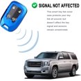 thumbnail image 6 of Key Fob Cover Compatible with GMC Sierra Acadia Terrain Yukon Chevy Silverado Suburban Tahoe 2018-2024 4 Button Keychain Case Holder Protector,Blue, 6 of 7