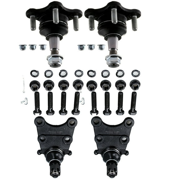 ECCPP Lower Ball Joint Upper Ball Joint 2004-2012 for Chevrolet Colorado 2004-2012 for Gmc Canyon 4pcs K80997 K80984