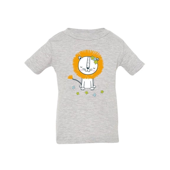 A Cute Sitting Lion T-Shirt Infant -Image by Shutterstock,  6 Months