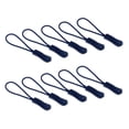 thumbnail image 1 of 10 Uds de Cremallera Duraderos Lengüeta de Cremallera Etiquetas de Cremall Cordón Extensión de Cremallera Fijador de Cremall Azul oscuro BLESIY Cremallera extraíble, 1 of 6