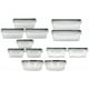 thumbnail image 1 of 12pcs Recipientes Contenedores Plástico BLOSOOM Diferentes Medidas Transparente, 1 of 6
