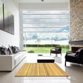 thumbnail image 7 of Ahgly Company Machine Washable Indoor Rectangle Abstract Yellow Area Rugs, 3' x 5', 7 of 7