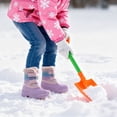 thumbnail image 2 of HOMEHOT Kid's Snow Boots Faux Fur Lining Warm Winter Boots​ Anti-slip Boots for Girls Purple 11 Little Kid, 2 of 6