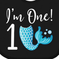 thumbnail image 3 of Inktastic 1st Birthday Mermaid Party Girls Baby Bib, 3 of 3