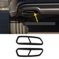 thumbnail image 4 of Tail Throat Frame, Exhaust Tip Cover Stainless Steel Practical  For Car, 4 of 8