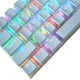 thumbnail image 5 of PBT pudding doble capa bicolor transparente carácter cerrado doble piel color leche pequeño conjunto completo teclado tapa tecla mecánica tapa, 5 of 5