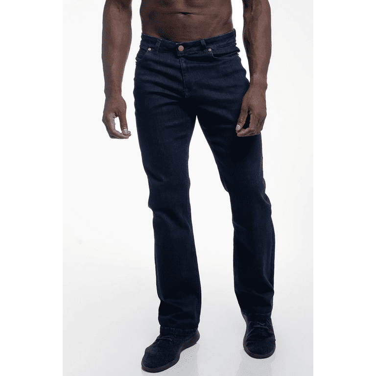 Barbell Apparel Men's Athletic Fit Jeans Dark 34 -