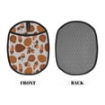 thumbnail image 2 of Sikiie Pinecone Autumn Pattern Silicone Pot Holders, Oven Mitts Heat Resistant Hot Pads, Non Slip Pot Holder for Kitchen Baking and Cooking 9.4 x 7.5 Inches, 2 of 7
