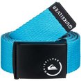 thumbnail image 1 of Cinturón tejido Quiksilver The Jam para hombre azul talla única, 1 of 1