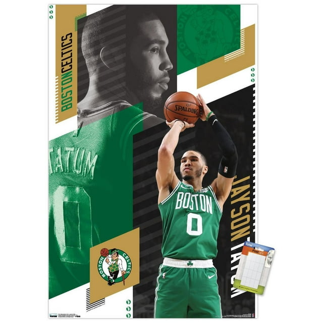 NBA Boston Celtics - Jayson Tatum 19 Wall Poster, 22.375" x 34"