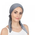thumbnail image 6 of Chemo Hat Woman's Stretchy Beanie Bandana Turban Cap Head Wrap Headscarf for Cancer,Alopecia Hair Loss, 6 of 7