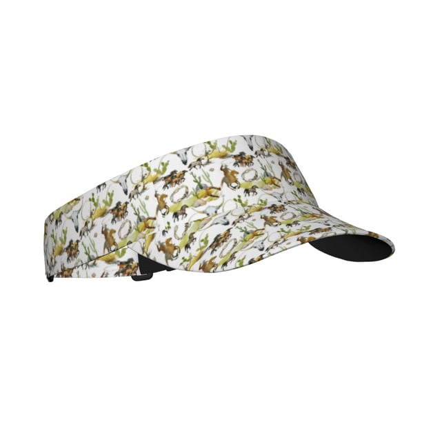 Balery Wild West Western Gorra deportiva con visera ajustable para mujer y hombre (talla única)