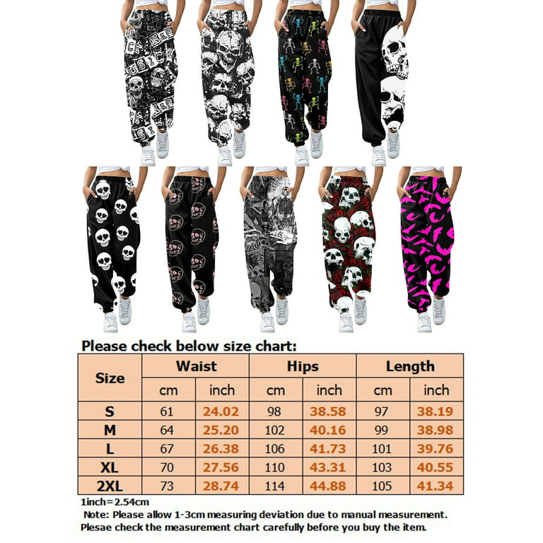 Size Chart - Ladies Slim Joggers – Wooly Doodle