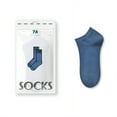 thumbnail image 3 of TELOLY 6Pcs Mens Socks,100% Cotton Fabric Wool Socks,Odor-Proof Design Wool Socks Mens, 3 of 4