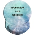 thumbnail image 1 of TRAHOO-Mouse Pad with Wrist Support, Pain Relief Ergonomic Mouse Pad, Comfortable Durable Computer Mouse Pad Wrist Rest with Non-Slip PU Base for Home Office Working Gaming (Inspirational Quotes), 1 of 4