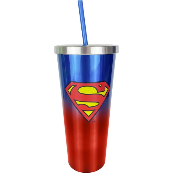 SUPERMAN LOGO STAINLESS CUP