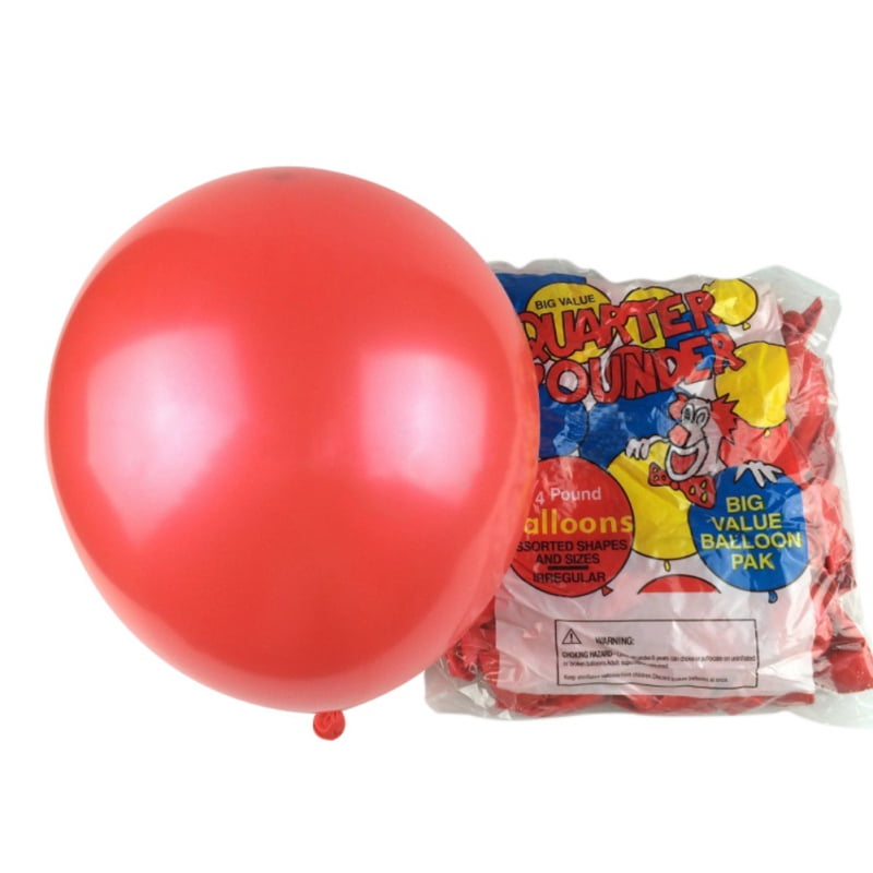 Party Balloons Set (100 Pack), Assorted Party Balloons Bulk Made With
