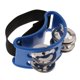 thumbnail image 3 of 1 par de percusión de pandereta de cascabeles de acero doble para niños Azul Yuyangstore Pie Pandereta, 3 of 8