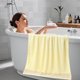 thumbnail image 2 of Toalla de baño de fibra de bambú | Toallita gruesa y suave y absorbente para adultos | Tamaño grande 140x70cm | Material suave y respetuoso con la piel | Ideal para Home Gym Beach Spa | Paquete, 2 of 7