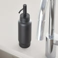 thumbnail image 3 of iDesign Steel Refillable Soap Dispenser - 3.45" x 2.65" x 8.68", Matte Black, 3 of 5