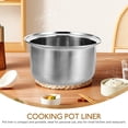 thumbnail image 3 of Phenofice 1Set Certified Stainless Steel Liner for Small Slow Cooker and Pasta Pot in Restaurants, 3 of 7