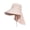 Pink, variant on HONHUZH Summer Hats Womens Large Brim Sun Hat With Detachable Chin Strap Summer Outdoor Beach Hat