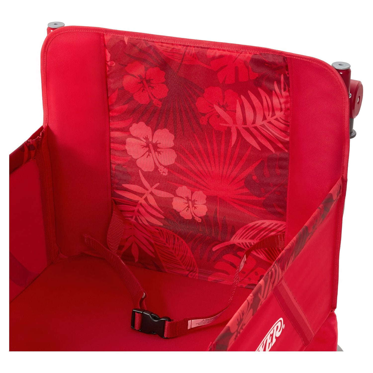 Radio Flyer, Beach & Boardwalk EZ Fold Wagon, Recycled Fabric, Red