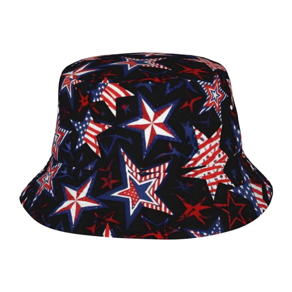 American Patriotics Fisherman's Hat Lightweight and Breathable Sun Hat Suitable for Both Men and Women