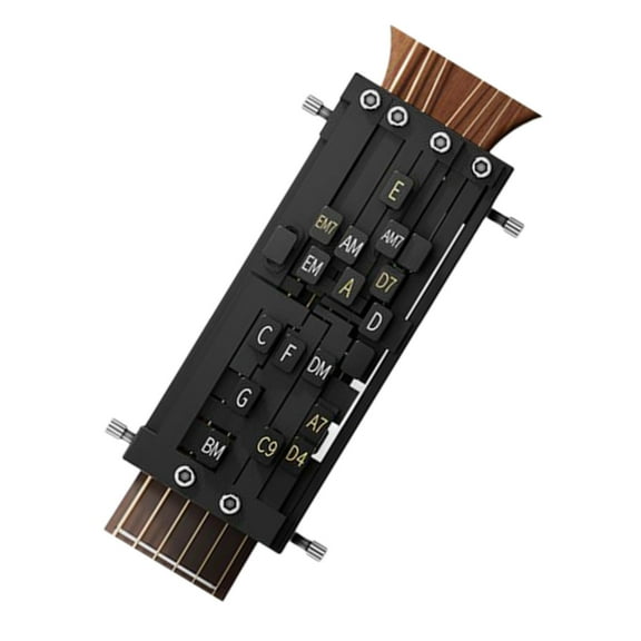 Rushawy Guitar Aid Assisted Key Assisted Device Acoustic Guitar Press Effortlessly Guitar Auxiliary Artifact Guitar Learning for Family