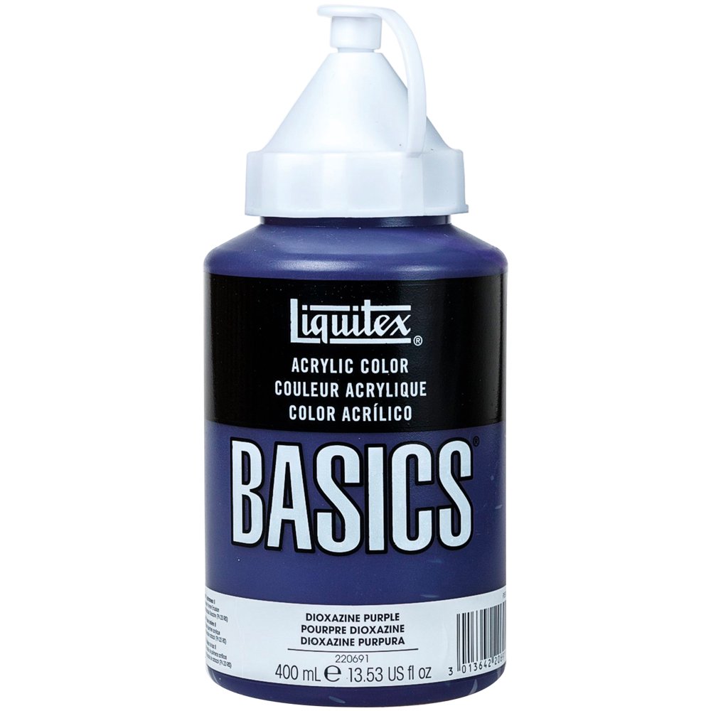 Liquitex BASICS Acrylic Paint 13.5ozDioxazine Purple
