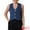 Dark Blue, variant on DARING DIVA Women's V Neck Waistcoat Top Casual Jean Vests S Dark Blue