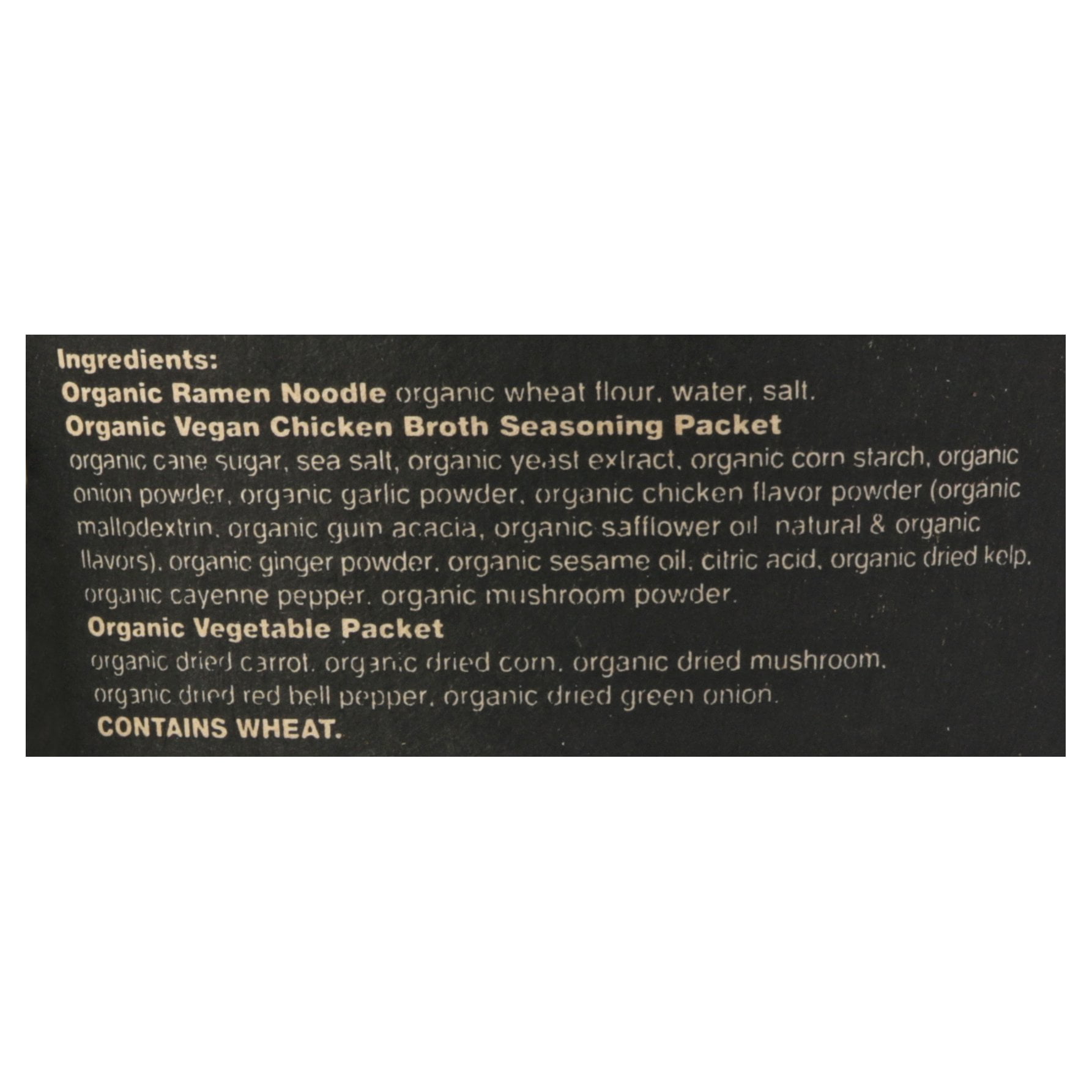 Ocean's Halo, Organic and Vegan Chicken Big Noodle Bowls, 4.02 oz Pack Of 6