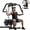 BK, variant on Chest Fly Machine, Reverse Delt Machine Adjustable Upper Body Specialty for Pectoral and Rear Deltoid, Chset Machine with Band Pegs for Home Gym