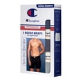 thumbnail image 4 of Champion Men’s Boxer Briefs – 3 Pack Performance+ Modal Underwear, Moisture-Wicking, Vintage Label, Sizes S–2XL, 4 of 4