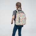 thumbnail image 5 of Naloa Hello Summer2 Print Lightweight DayBackpack Suitable for school, work, shopping, travel, etc., 5 of 5