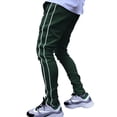 thumbnail image 3 of Pantalones elásticos de trekking de otoño para hombre, pantalones cargo ajustados negros para hombre, pantalones casuales de algodón emo, pantalones de diseñador de moda vintage para calle, sueltos y, 3 of 5