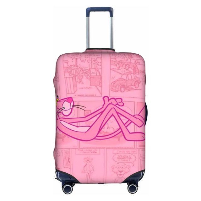 La Pantera Rosa Engrosada Cubierta De Equipaje 18/24/28/32 Pulgadas Alta Elástica Maleta De Viaje Spandex Protectora huangjie unisex