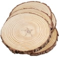 thumbnail image 5 of KOHAND 10 Pcs 6.7-7 inch Natural Wood Slices, Unfinished Wooden Circles, Wooden Log Discs for DIY Crafts, 5 of 5