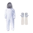 thumbnail image 3 of Traje de apicultor con guantes y ventilación para principiantes y profesionales de la apicultura. 2xl, 3 of 9